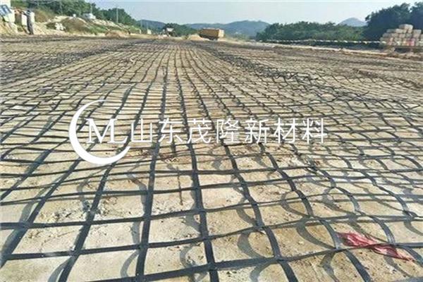 《京滬高速》鋼塑格柵施工